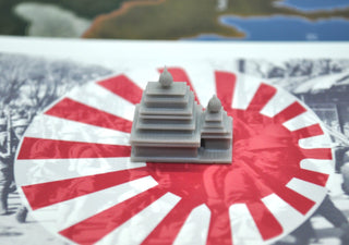 3D Printed Japanese Imperial Palace Victory City Marker (x1) - Combat Miniatures