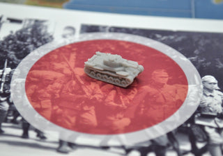 3D Printed Japanese Shinto Chi - Ha Medium Tank (x5) - Combat Miniatures