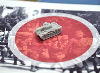 3D Printed Japanese Shinto Chi - Ha Medium Tank (x5) - Combat Miniatures
