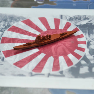 3D Printed Japanese Takao Class Cruiser, Set of 10 - Combat Miniatures