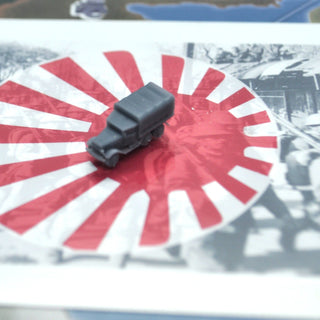 3D Printed Japanese Truck Type - 94 with Canopy I Set of 10 - Combat Miniatures