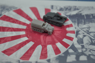 3D Printed Japanese Type 1 Ho - Ha with Cover (x10) - Combat Miniatures