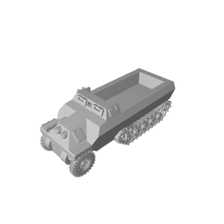 3D Printed Japanese Type 1 Ho - Ha (x10) - Combat Miniatures