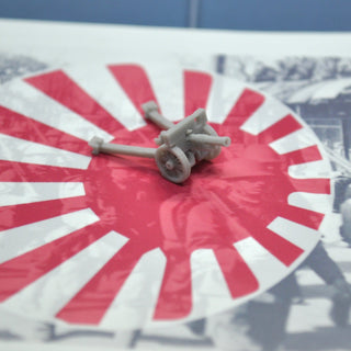 3D Printed Japanese Type 91 Artillery (x10) - Combat Miniatures