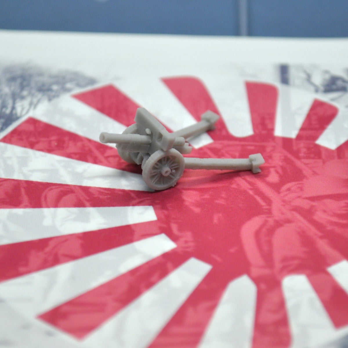 Type 91 Shell 3D Printed Japanese Type 91 Artillery (x10) - Combat Miniatures