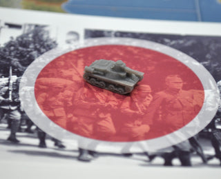 3D Printed Japanese Type 95 Ha - Go Light Tank (x10) - Combat Miniatures