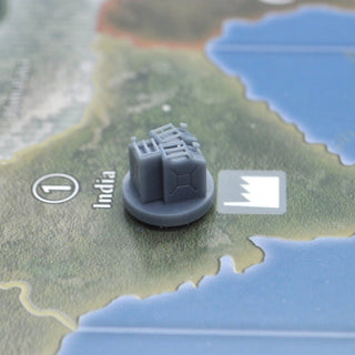 3D Printed Jerry Cans Fuel Tank Stack Miniatures Set of 10 - Combat Miniatures