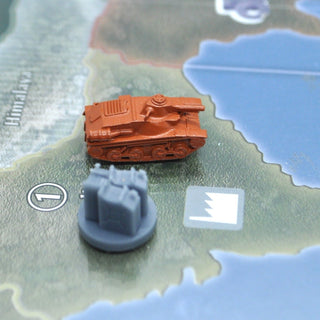 3D Printed Jerry Cans Fuel Tank Stack Miniatures Set of 10 - Combat Miniatures