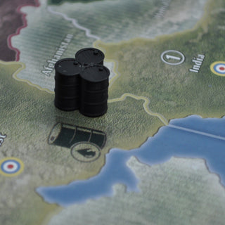 3D Printed Large Oil Drums/Oil Resource Marker (x10) - Combat Miniatures