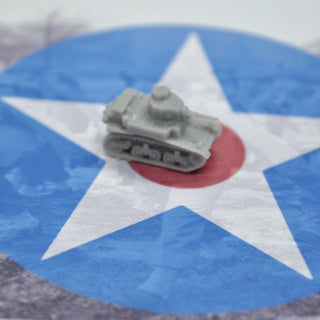 3D Printed M3A3 Stuart Tank (x10) - Combat Miniatures