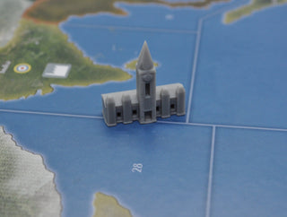 3D Printed Ottawa Canada Capital Building Victory City Marker(x1) - Combat Miniatures