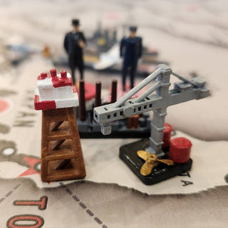 3D Printed Shipyard Crane (x10) - Combat Miniatures