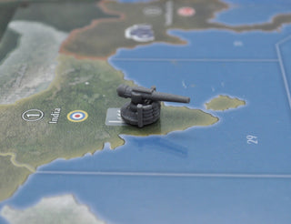 3D Printed Singapore Coastal Artillery Battery | WW2 Pacific Theater Terrain - Combat Miniatures