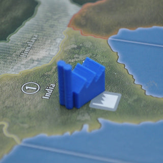 3D Printed Triple Stack Industrial Complex (x10) - Combat Miniatures