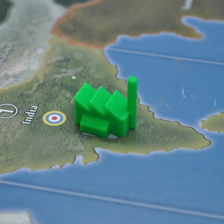 3D Printed Triple Stack Industrial Complex (x10) - Combat Miniatures