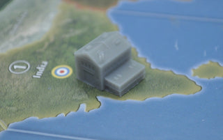 3D Printed World War 1 Factory (x10) - Combat Miniatures