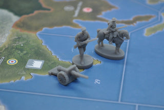 3D Printed WW1 Artillery (x10) - Combat Miniatures