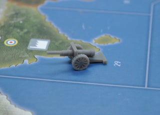 3D Printed WW1 Artillery (x10) - Combat Miniatures