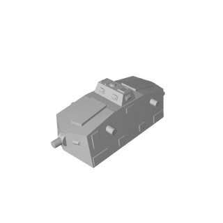 3D Printed WW1 German A7V (x10) - Combat Miniatures