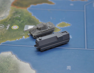 3D Printed WW2 German Armored Train (x10) - Combat Miniatures