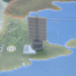 3D Printed WW2 German Limber Freya 1 Radar (x10) - Combat Miniatures