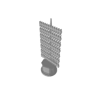3D Printed WW2 German Limber Freya 1 Radar (x10) - Combat Miniatures