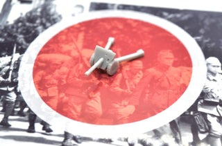 3D Printed WW2 Japanese Type 1 47mm Anti - Tank Gun (x10) - Combat Miniatures