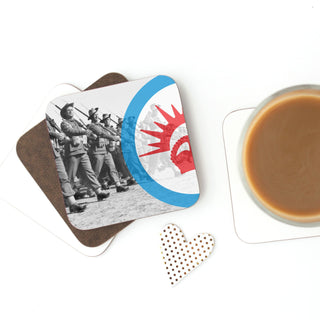 WW2 ANZAC Coaster w/ Axis & Allies Roundel