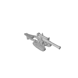 3D Printed Soviet M1931 B-4 tracked howitzer (x10)