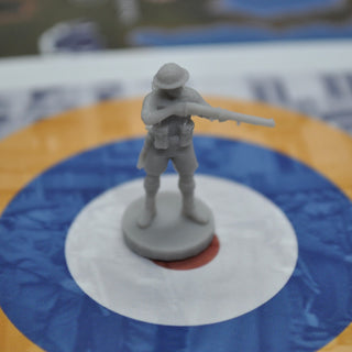 1/72 WW2 British 8th Army Infantry Pose 1 (x10)