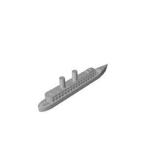 3D Printed Out of Box Axis & Allies 1914 Transport (x10)