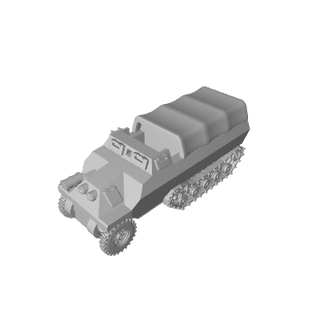 3D Printed Japanese Type 1 Ho-Ha