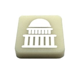 Capital/Victory City Acrylic Marker, Tan (x10)