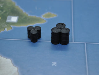 3D Printed Large Oil Barrels (x10)