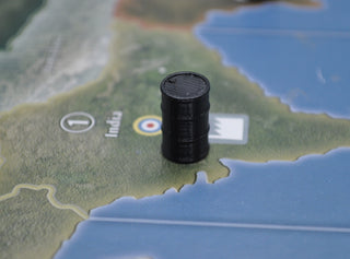 Oil Resource Stickers & Oil Barrel Marker Set (10 Pack)