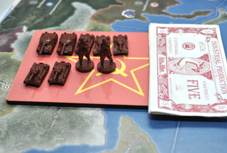 Soviet Armed Forces Flag Production Tray