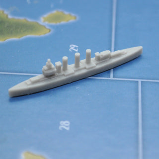 3D Printed Out of Box Axis & Allies 1914 Cruiser (x10)