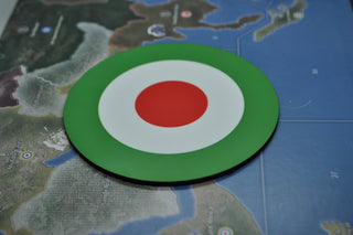 Italian Airforce Roundel 4.4” x 4.4” Mobilization / New Build Tray | Glossy Hardboard