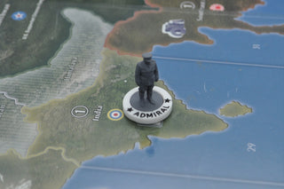 Admiral Unit ID Acrylic Markers Set of 5 (White/Black)