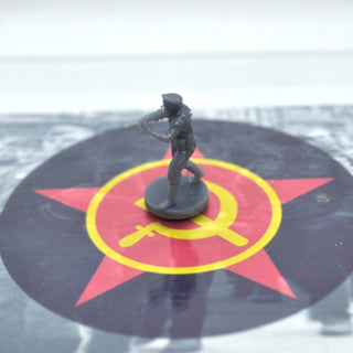 1/72 3D Printed WWII Soviet Marine w/ Submachine Gun, Set of 10