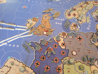 Word War II in Europe Map