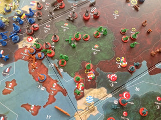 Axis & Allies 1914 Game Board (x1)