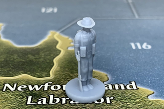 1/72 Single 3D Printed ANZAC Infantry