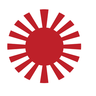 Custom Japanese Army Flag Roundel Mouse Pad