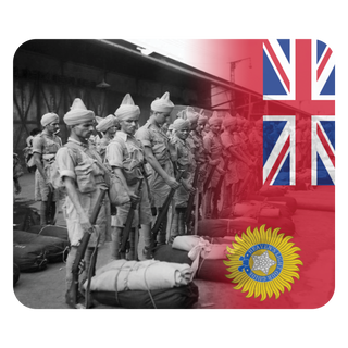 WW2 India Flag Mousepad