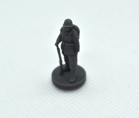 1/72 WW2 Neutral Soldier (x10)