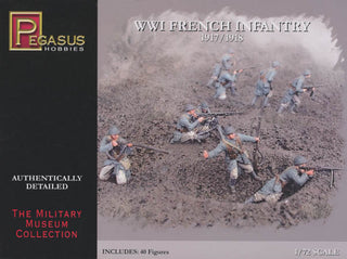 Pegasus Hobbies 1/72 WW1 French Infantry