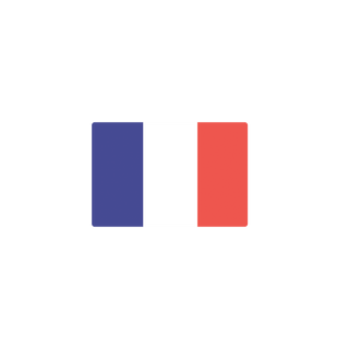 3"x5" Flag of France (1794-P) Production Tray