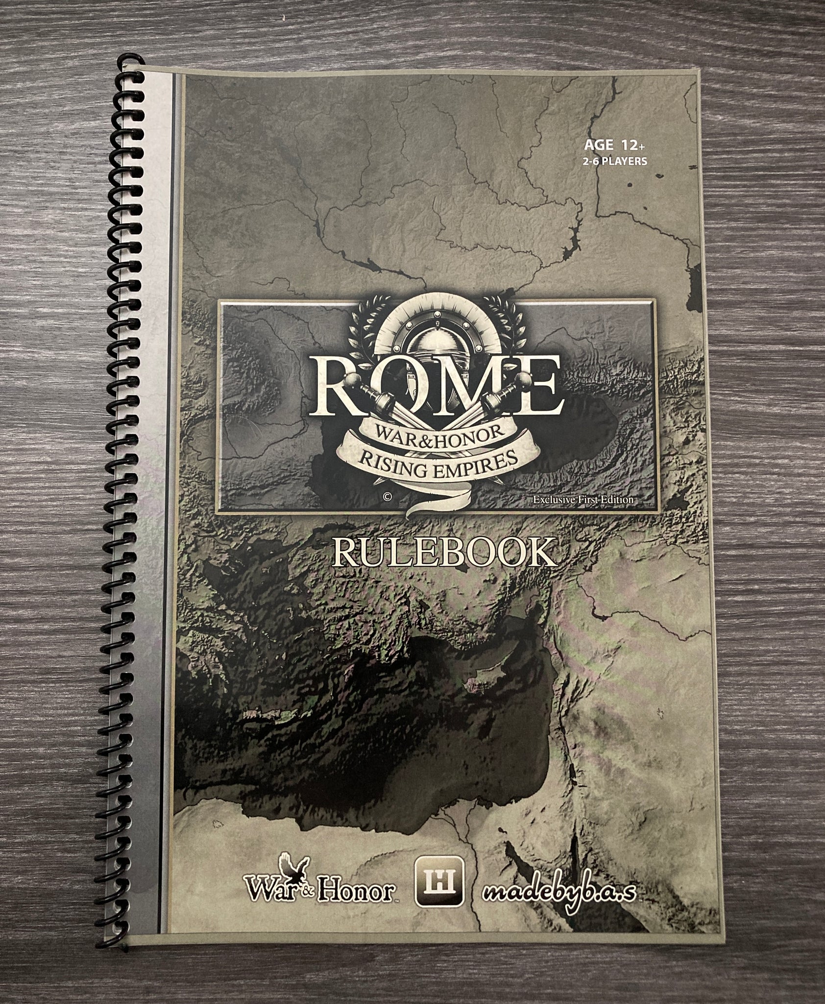 Printed Rome: Rising Empires Rulebook