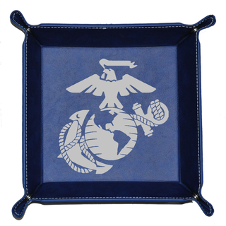 Custom Foldable Snap Dice Tray-USMC Logo